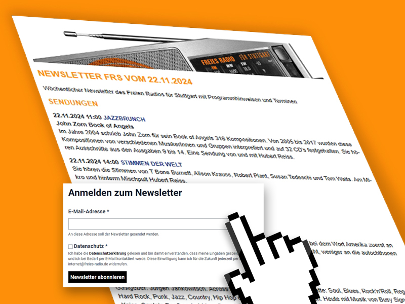 Newsletter abonnieren NEU